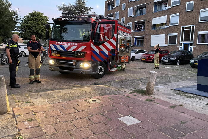 Frituur veroorzaakt brand in woning