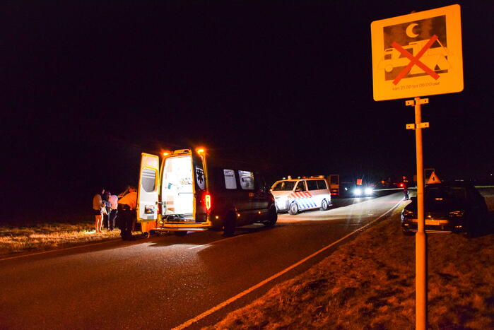 Automobilist rijdt door na ongeval met voetganger