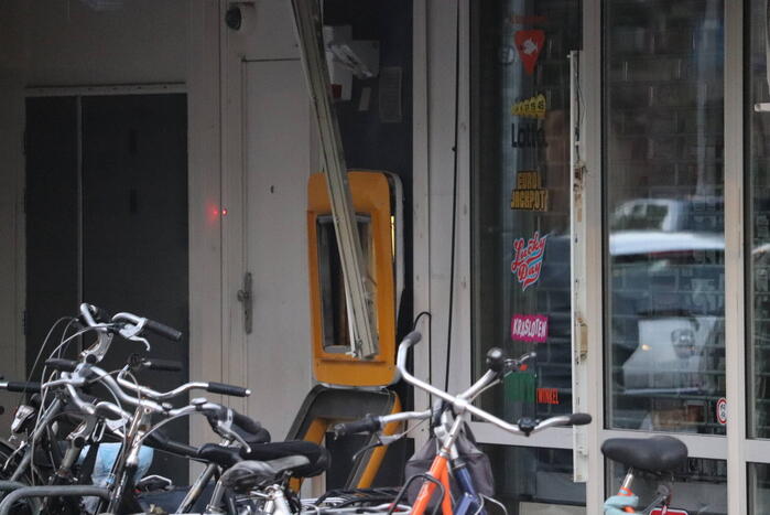 Plofkraak op geldautomaat Oosterparkbuurt