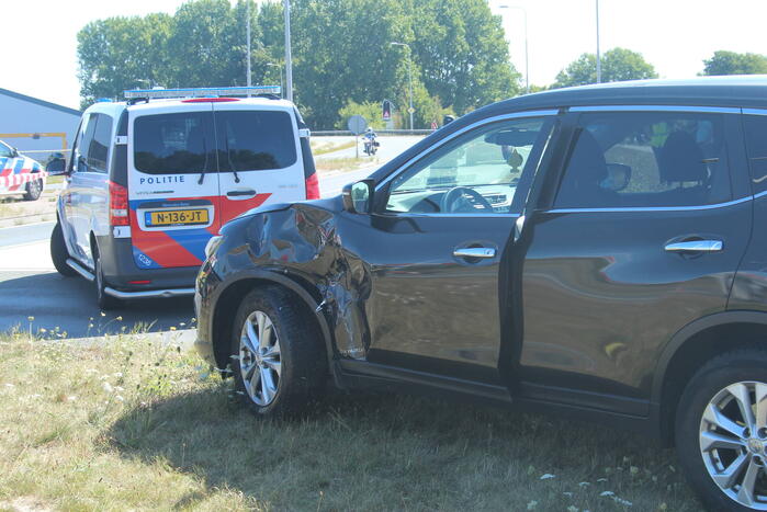 Motorrijder gewond na ongeval