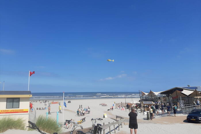 Drenkeling overleden na incident in zee