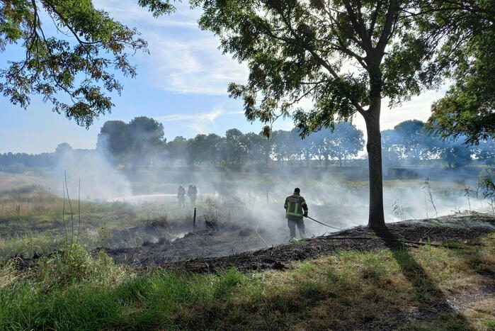 Flinke rookontwikkeling bij buitenbrand