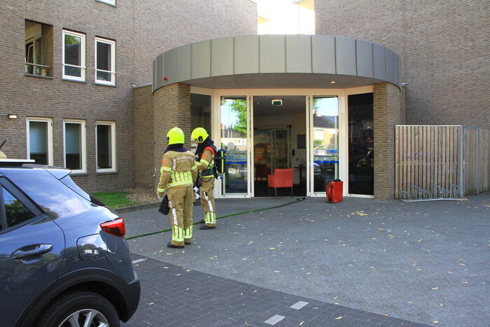 Zorgwoningen ontruimd vanwege brandmelding