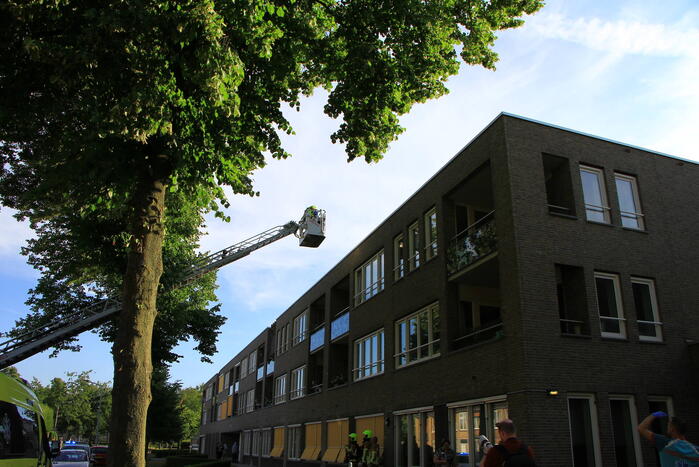 Zorgwoningen ontruimd vanwege brandmelding