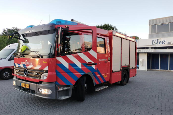 Smeulbrand in asbak snel geblust