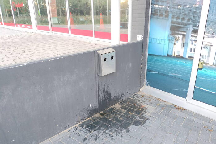 Smeulbrand in asbak snel geblust