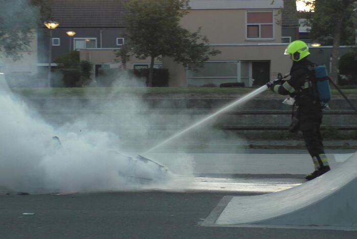 Brandstichting op skatepark