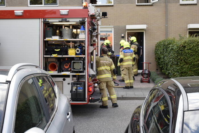 Persoon gewond bij keukenbrand