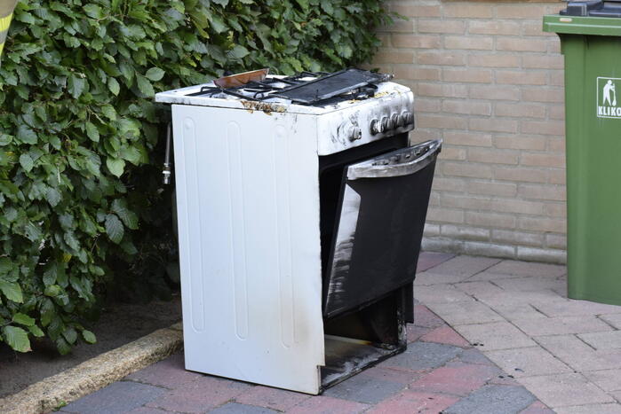 Persoon gewond bij keukenbrand