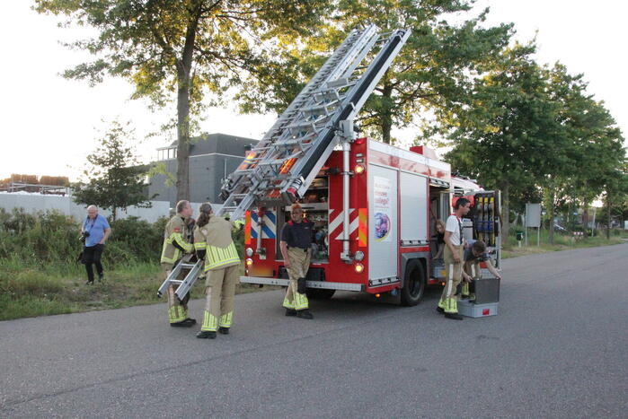 Brandweer zoekt naar gestolen katalysator