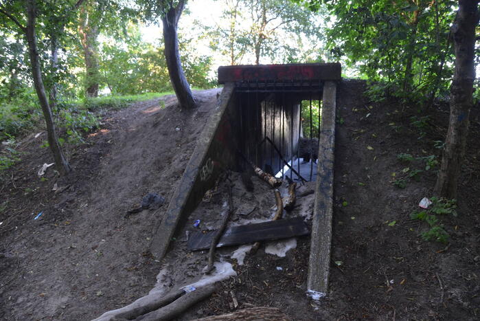 Brandweer met spoed naar brand in tunneltje