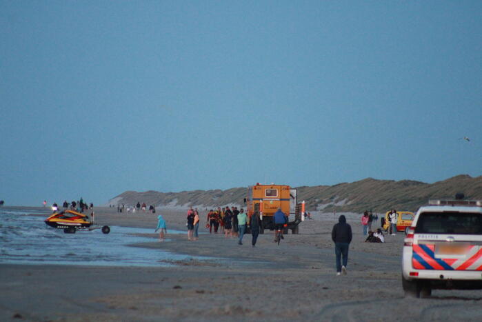 Grote zoekactie naar watersporter in problemen