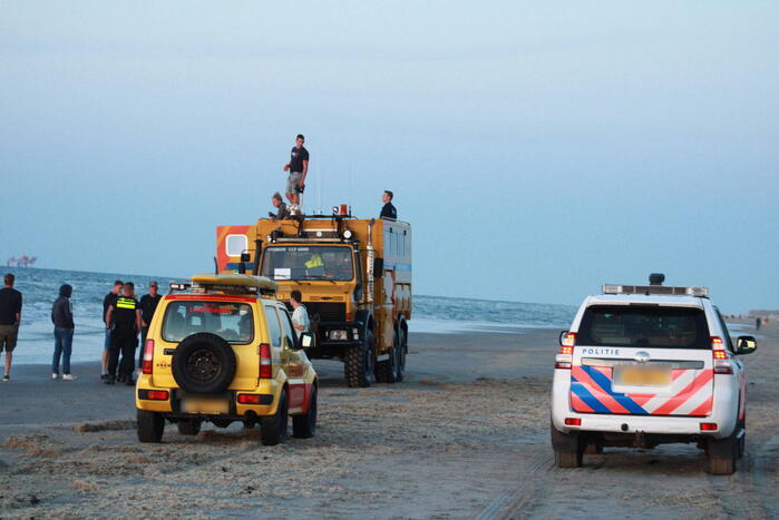 Grote zoekactie naar watersporter in problemen