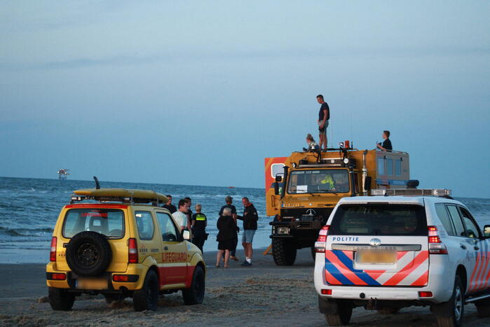 Grote zoekactie naar watersporter in problemen
