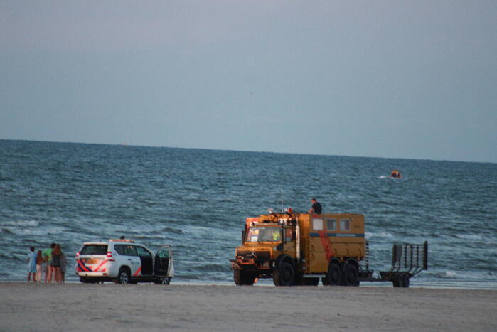 Grote zoekactie naar watersporter in problemen