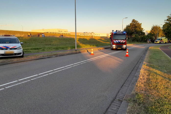 Motorrijder overleden bij eenzijdig ongeval