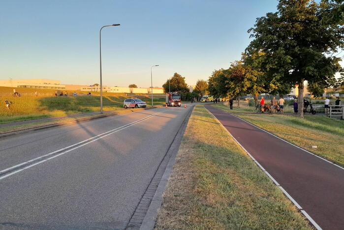Motorrijder overleden bij eenzijdig ongeval