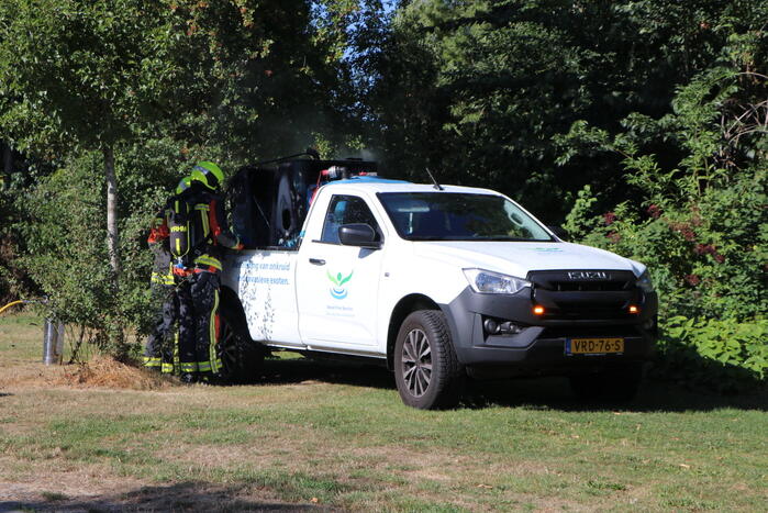 Man gewond geraakt tijdens onkruidbestrijden