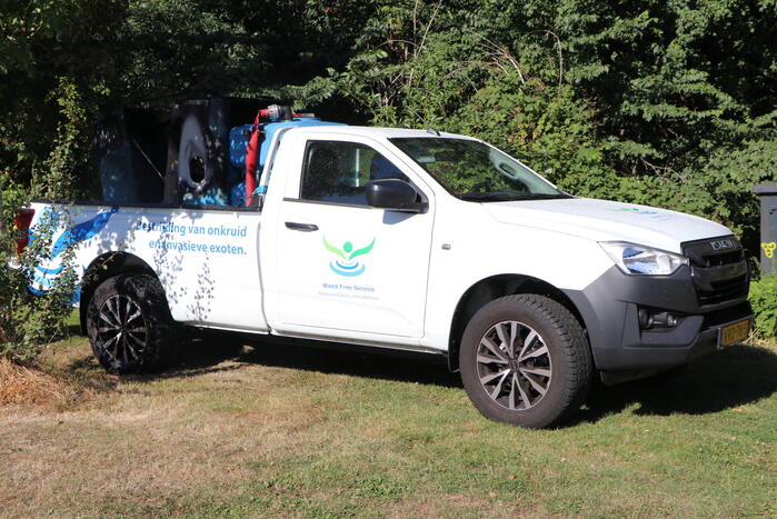 Man gewond geraakt tijdens onkruidbestrijden