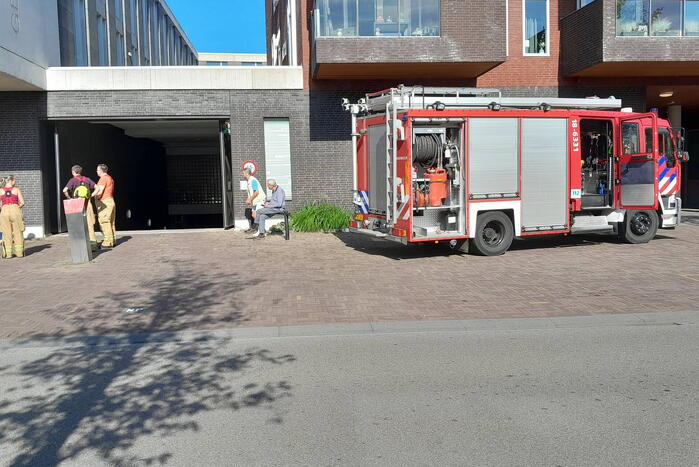 Vreemde lucht in parkeergarage