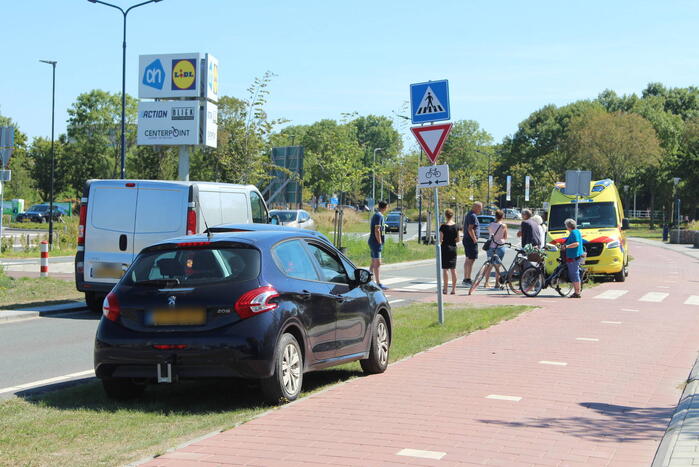 Fietser aangereden door 45 km wagen