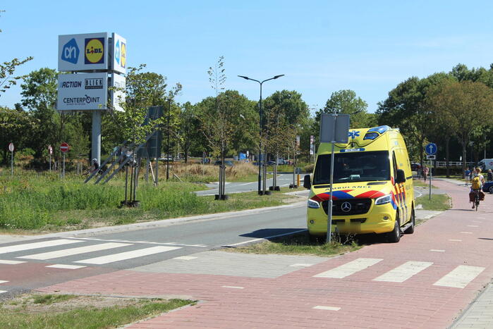 Fietser aangereden door 45 km wagen