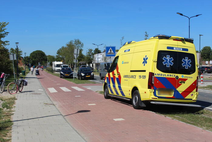 Fietser aangereden door 45 km wagen