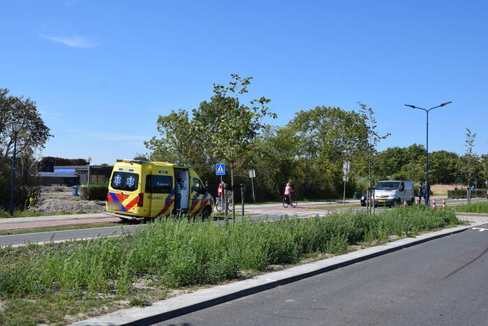 Fietser aangereden door 45 km wagen