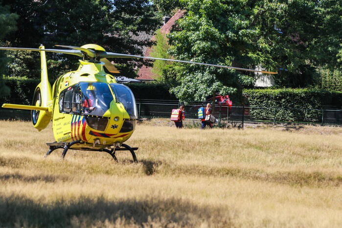 Motorrijder zwaargewond bij verkeersongeval
