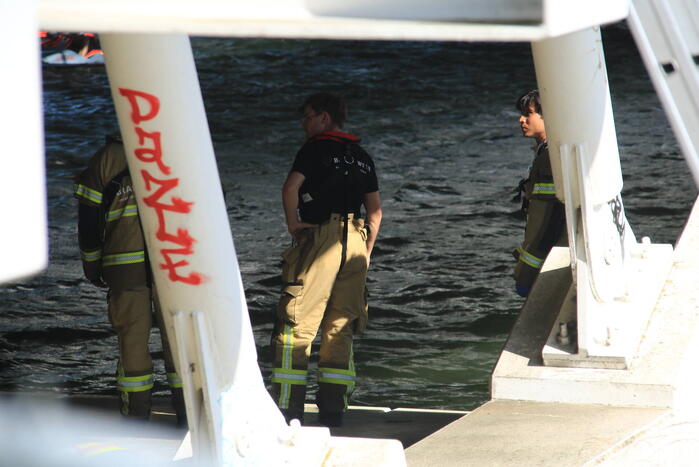 Hulpdiensten massaal aanwezig bij waterongeval