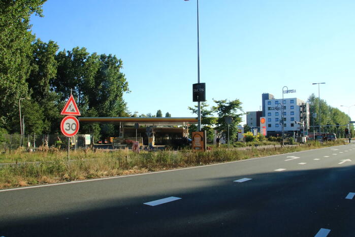 Tankstation ontruimd vanwege gaslekkage