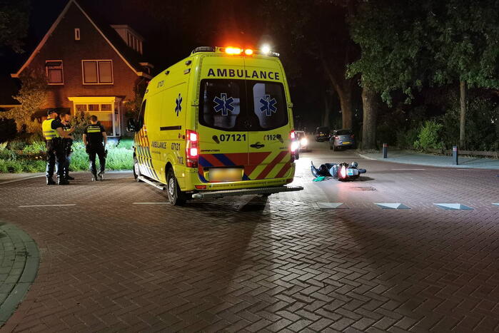 Gewonde na botsing tussen scooters