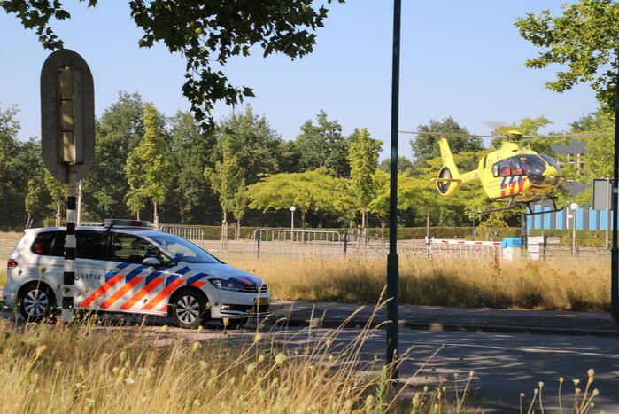 Traumahelikopter ingezet bij opvangcentrum