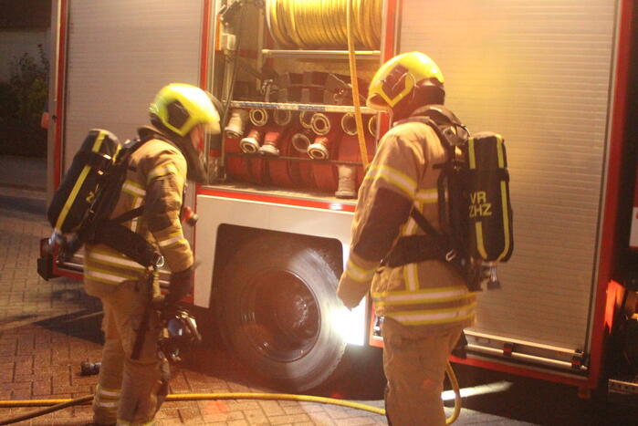 Bermbrand geblust door buurtbewoners