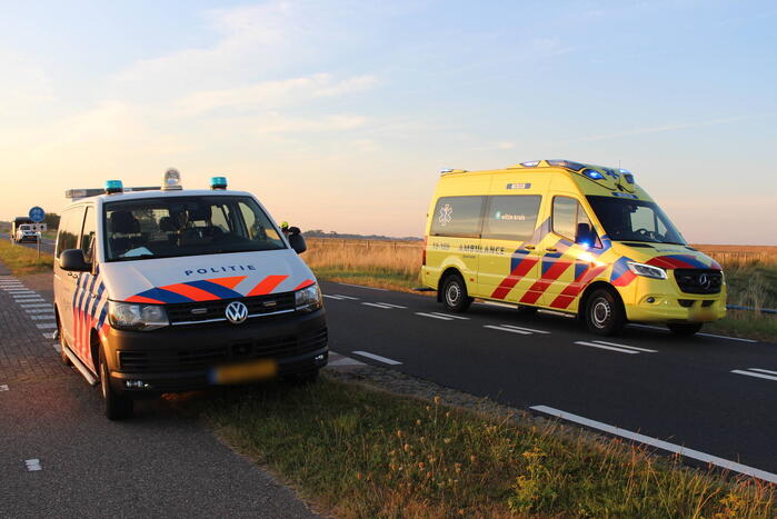 Automobilist belandt met auto te water