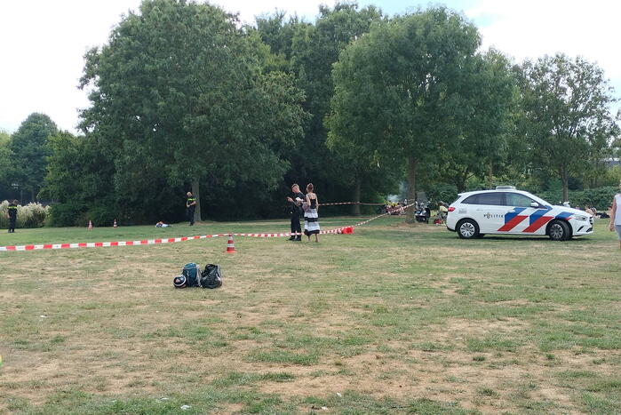 Politie doet onderzoek naar schietpartij in Vroesenpark
