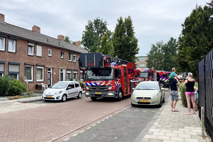 Brand in woning snel onder controle