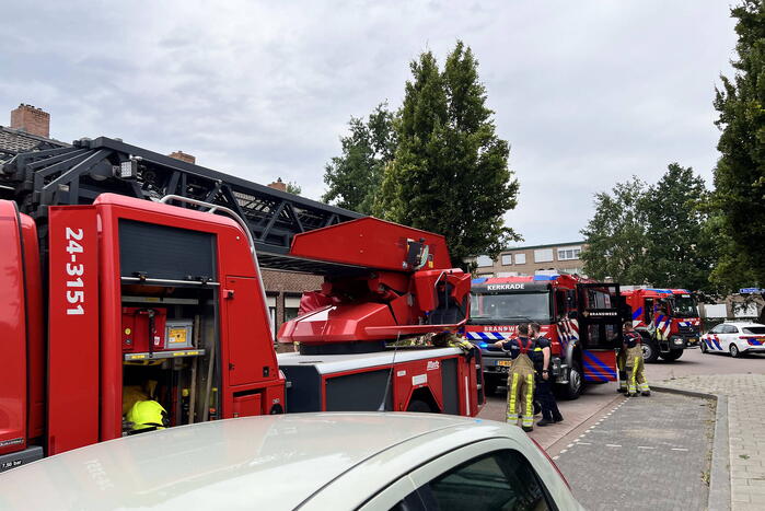 Brand in woning snel onder controle