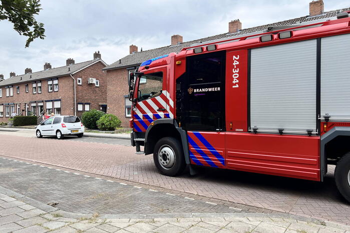 Brand in woning snel onder controle