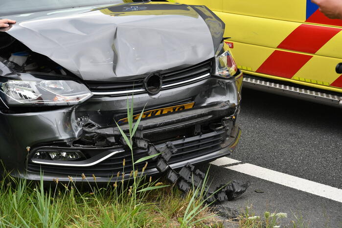 Flinke schade bij kop-staartbotsing