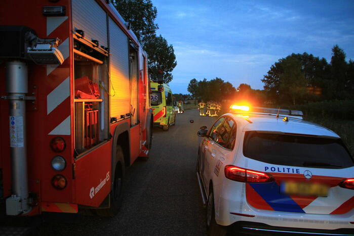Motorrijder overleden na eenzijdig ongeval