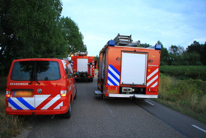 Motorrijder overleden na eenzijdig ongeval