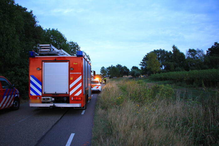 Motorrijder overleden na eenzijdig ongeval