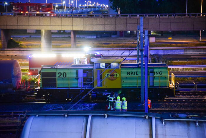 Brand in treinwagon snel geblust