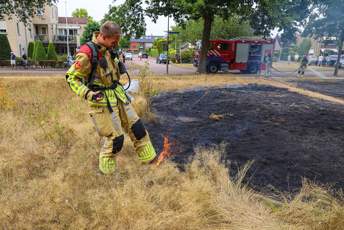 Flink stuk natuur vanwege brand verwoest