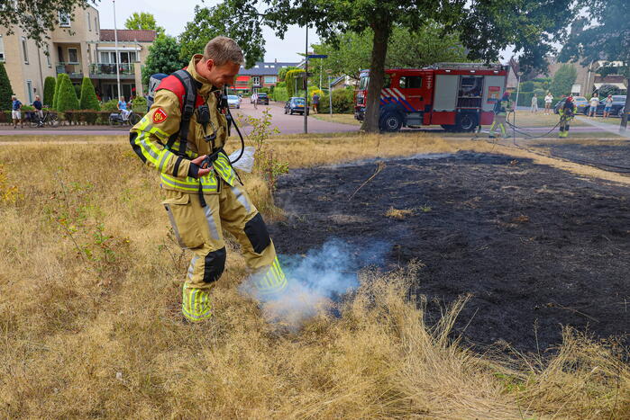 Flink stuk natuur vanwege brand verwoest