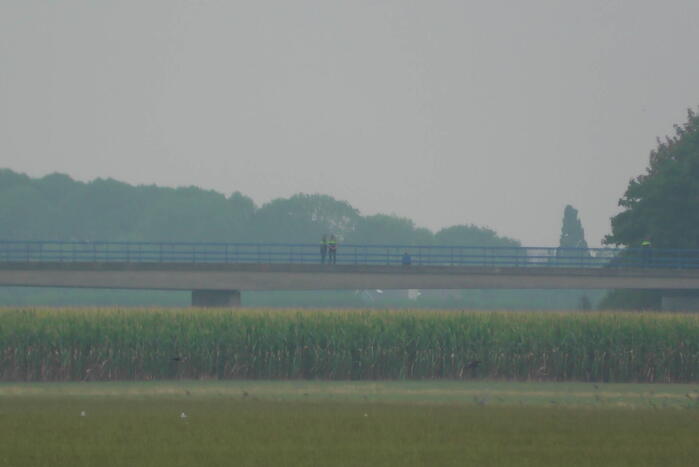Verkeer stilgezet op A58 vanwege incident op viaduct