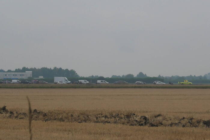 Verkeer stilgezet op A58 vanwege incident op viaduct