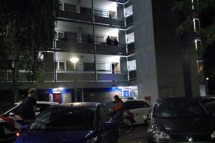 Gewonde bij conflict in flatwoning