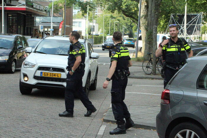 Brand in pand fietsenwinkel